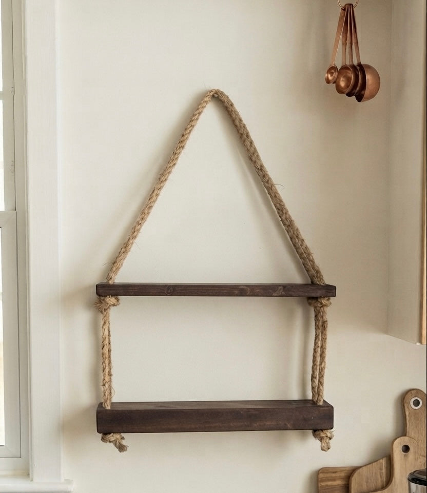 Zenith 2-Tier Hanging Shelf | Set of 2