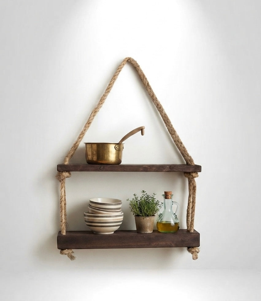 Zenith 2-Tier Hanging Shelf | Set of 2